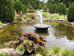 The Sunken Garden, Grant Park, Forres